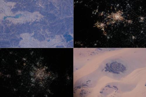 آلبوم عکس های ثبت شده توسط فضانوردان مأموریت شنژو ۱۷