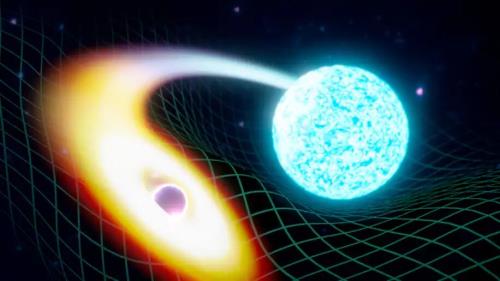كشف سیاه چاله ای كه ستاره های نوترونی را بلعید
